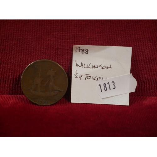 367 - 1788 WILKINSON TOKEN