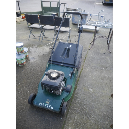 61 - HAYTER LAWNMOWER - WORKING