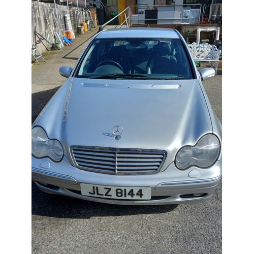 130 - 2002 MERCEDES C220 CDI - 91,000 GENUINE MILES - MOT TO OCTOBER - SERVICED AT 86,000 MILES