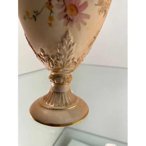 302 - ROYAL WORCESTER URN, HAS HAD REPAIR