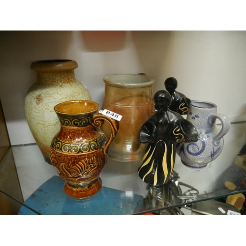 848 - DECORATIVE JUGS