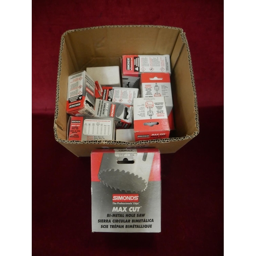 259 - BOX OF HOLE SAW CUTTERS