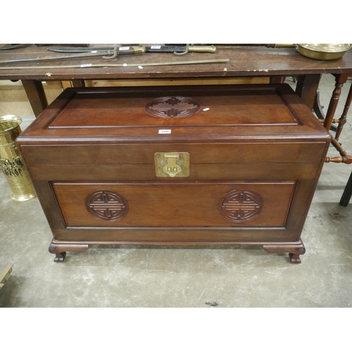 386 - LARGE CAMPHOR WOOD TRUNK