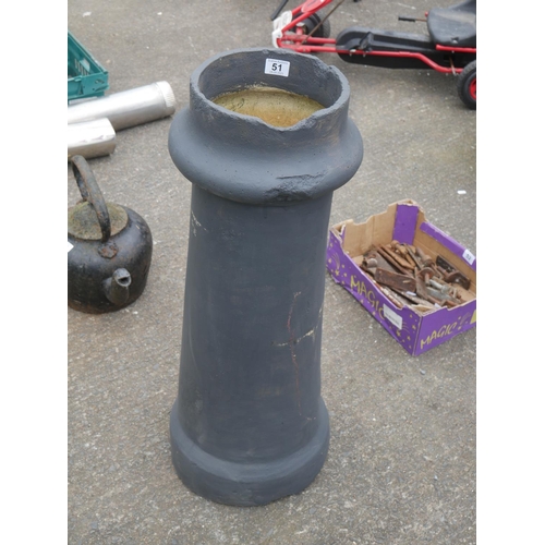 51 - ANTIQUE CHIMNEY POT