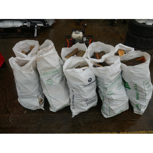 13 - 10 BAGS OF LOGS