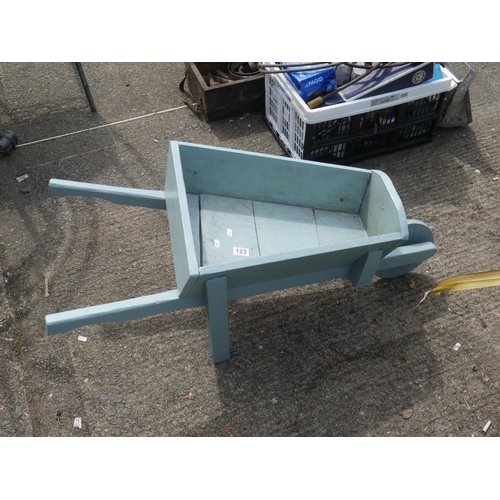 123 - WHEELBARROW PLANTER