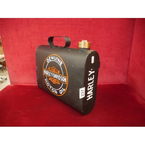 237 - HARLEY DAVIDSON PETROL CAN