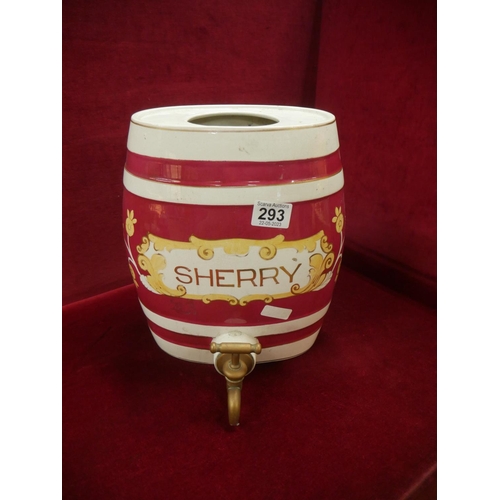 293 - SHERRY DISPENSER