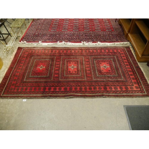 391 - ANTIQUE RUG - APPROX 6.5 FT X 3.5 FT