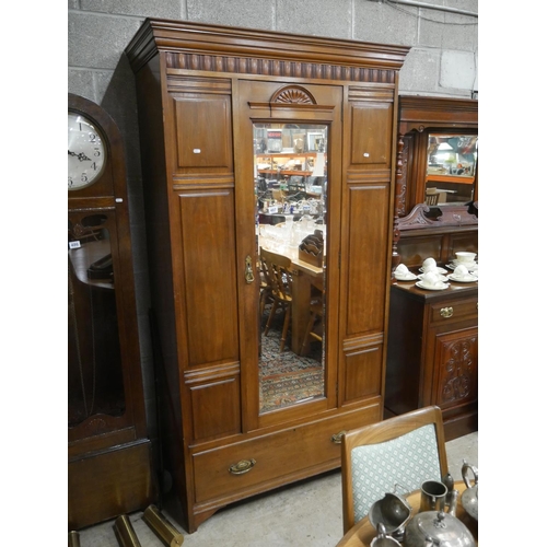 487 - EDWARDIAN WARDROBE