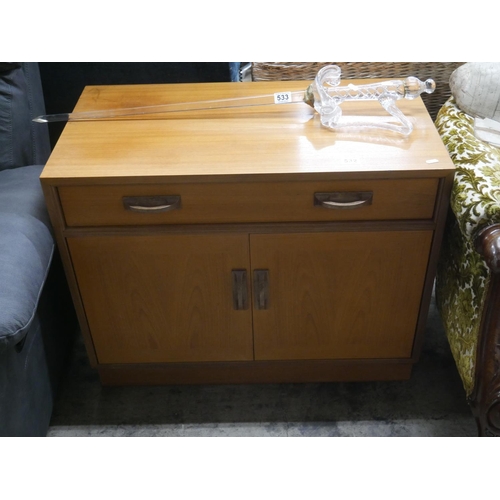 532 - G-PLAN 2 DOOR SIDE CABINET