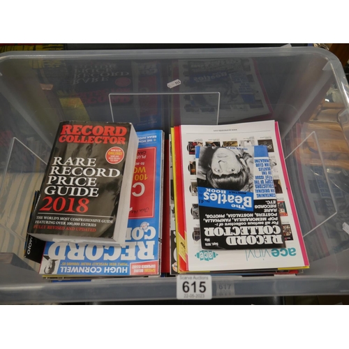 615 - BOX OF COLLECTORS GUIDES