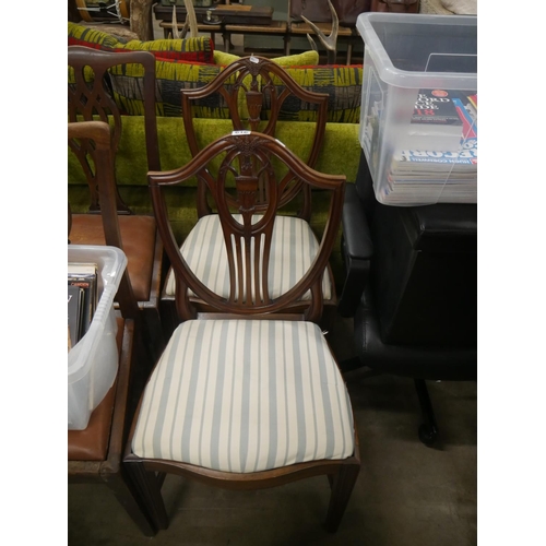 616 - PAIR OF OCCASIONAL CHAIRS