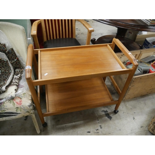 631 - MID CENTURY TEA TROLLEY