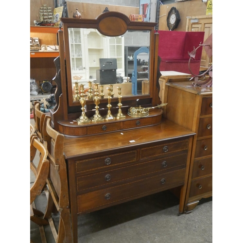 745 - INLAID DRESSING TABLE