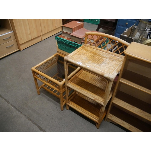 757 - OCCASIONAL TABLE & SHELF UNIT