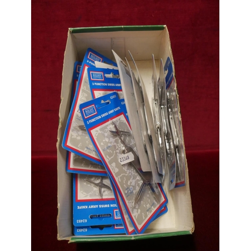 775 - BOX OF PENKNIVES