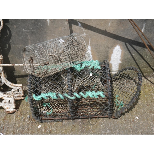 182 - LOBSTER POT & RAT TRAP