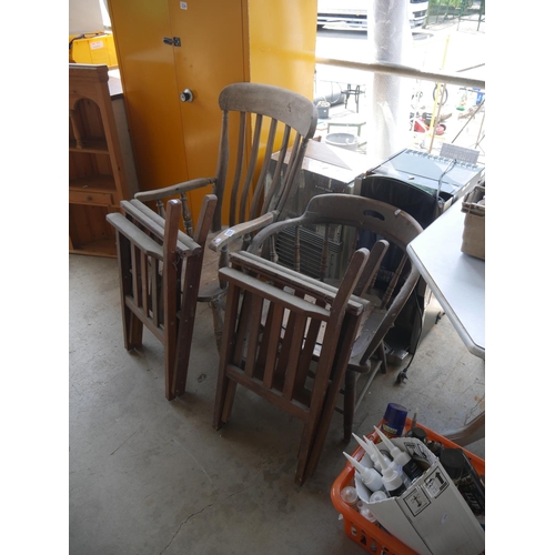 233 - SELECTION OF OLD CHAIRS