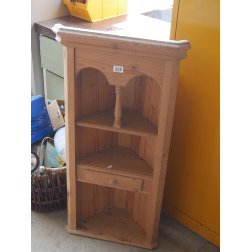 235 - PINE CORNER CABINET