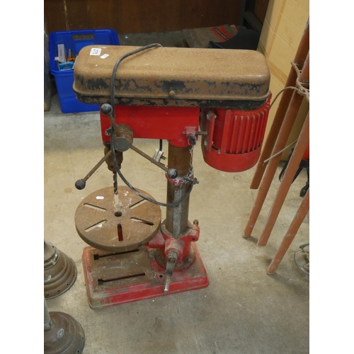 275 - PILLAR DRILL CHECKED AND WORKING