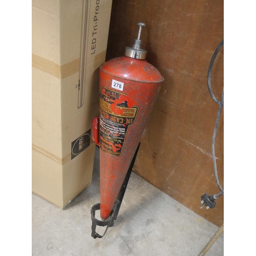 278 - VINTAGE FIRE EXTINGUISHER