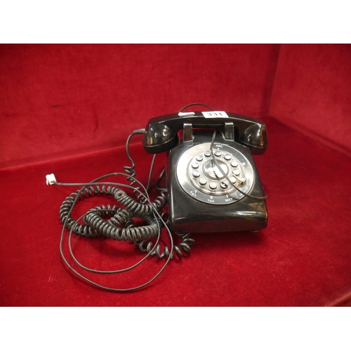 331 - BLACK TELEPHONE