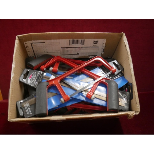 337 - BOX OF HACKSAWS