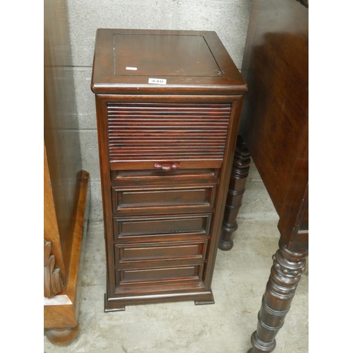 440 - TAMBOUR FRONT FILING CABINET