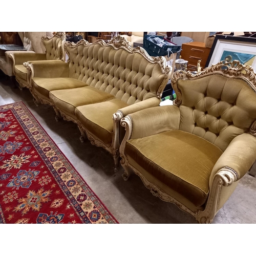 509 - FRENCH REPRODUCTION 3 PIECE SUITE