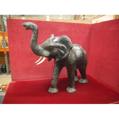 657 - LEATHER ELEPHANT