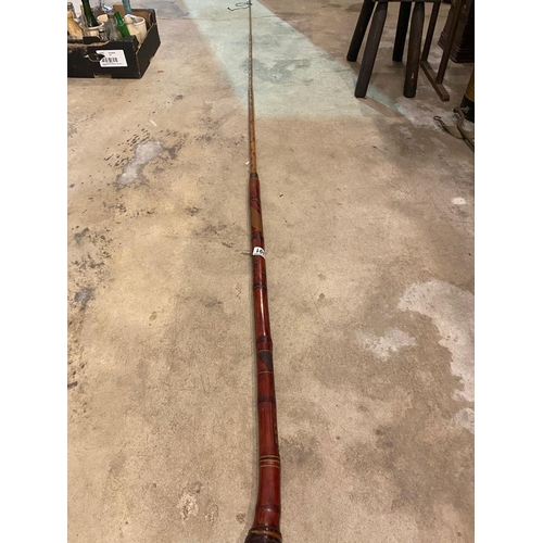 391 - FISHING ROD WALKING STICK