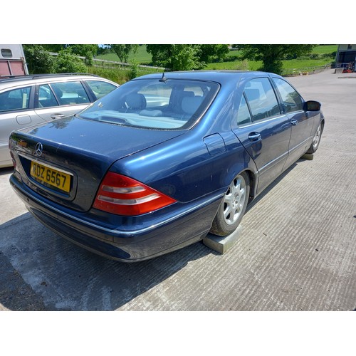 41 - 1999 MERCEDES BENZ S500 RDZ 6567 LAST MOT 2021