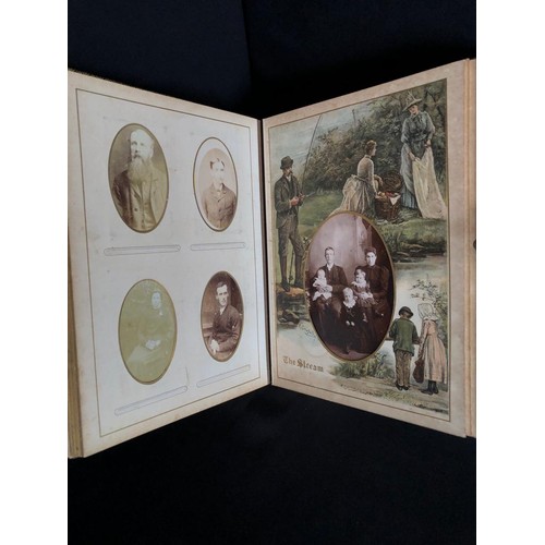 267 - VICTORIAN PHOTO ALBUM