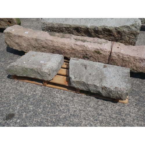 154 - 2 GRANITE STONES