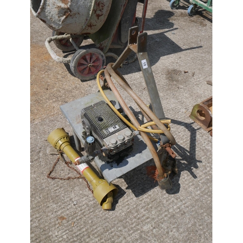 19 - PTO POWER WASHER - WORKING