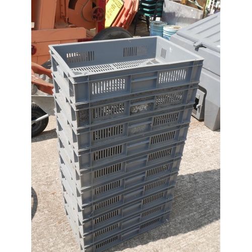 37 - LOT OF STORAGE TRAYS