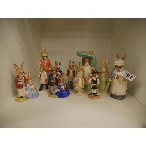 394 - COLLECTION OF BUNNYKINS FIGURES