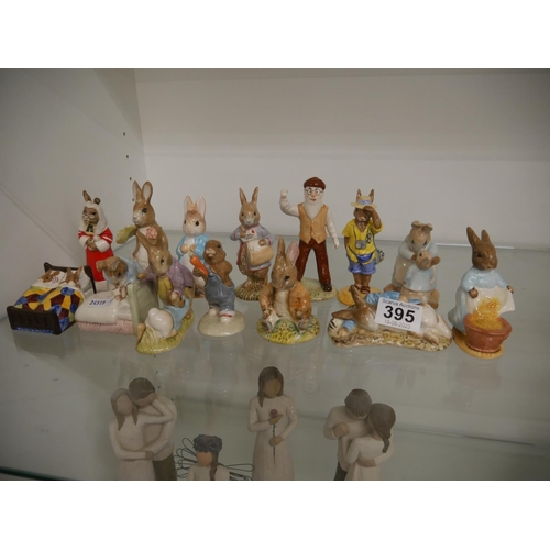 395 - COLLECTION OF BUNNYKINS FIGURES