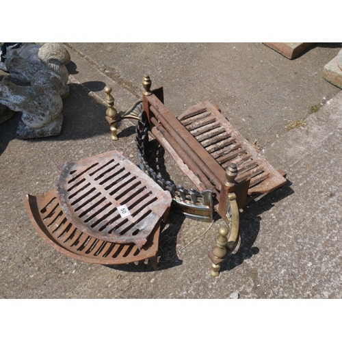 50 - LOT OF FIRE GRATES & FRONTS