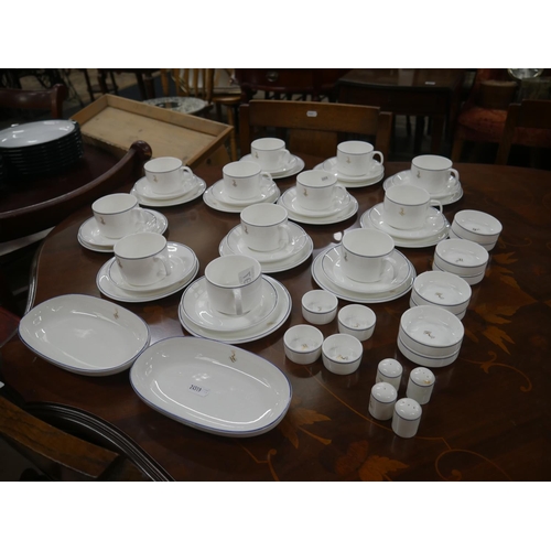 697 - ROYAL DOULTON CRESTED TEA SET