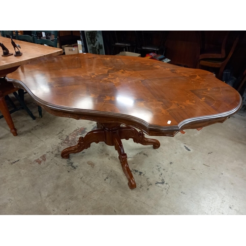 698 - INLAID TABLE