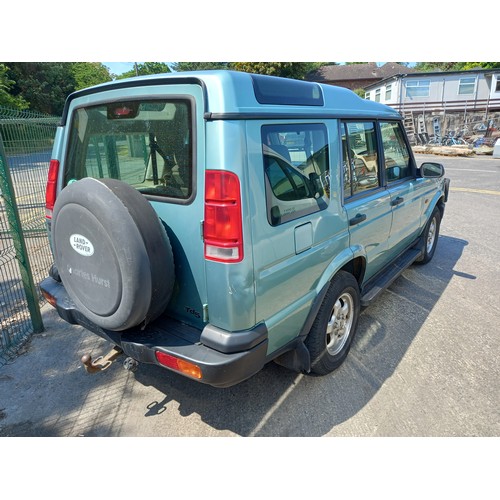 60 - LAND ROVER DISCOVERY 1999 DIESEL 2495 CC NO MOT, STARTING AND DRIVING.