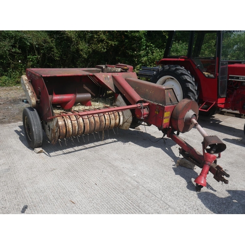 12 - INTERNATIONAL B47 BALER - BALED HAY THIS YEAR