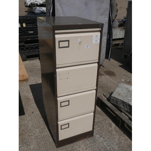 27 - FILING CABINET