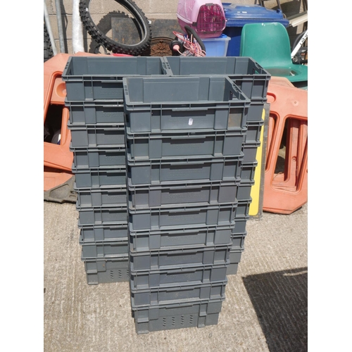 52 - LOT OF STORAGE BOXES