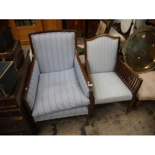 685 - 2 EDWARDIAN CHAIRS