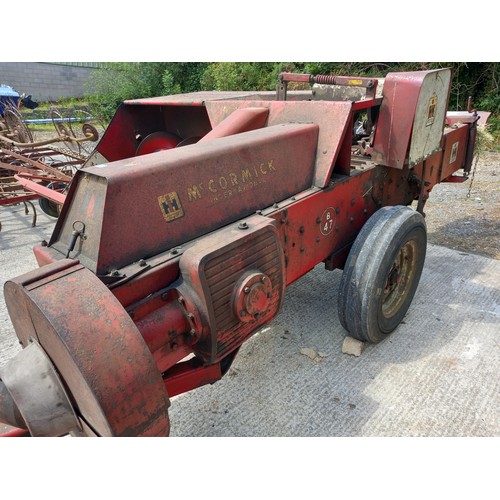 12 - INTERNATIONAL B47 BALER - BALED HAY THIS YEAR