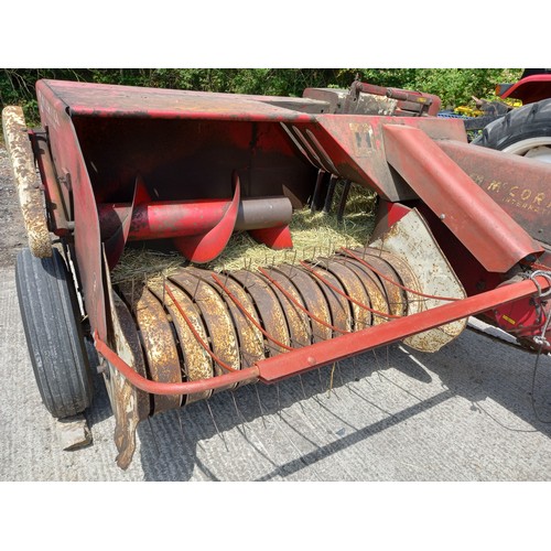 12 - INTERNATIONAL B47 BALER - BALED HAY THIS YEAR