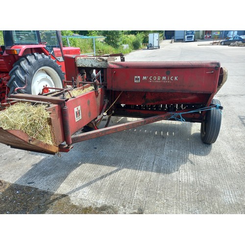 12 - INTERNATIONAL B47 BALER - BALED HAY THIS YEAR